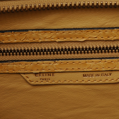 Celine Python Mini Luggage Beige 7 of 9