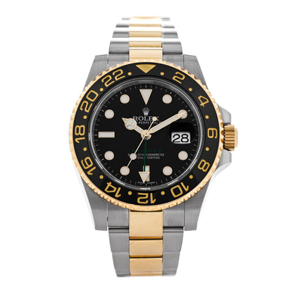 Rolex Stainless Steel 18K Yellow Gold 40mm GMT-Master II Oyster Perpetual Date Watch 116713LN 1 of 5