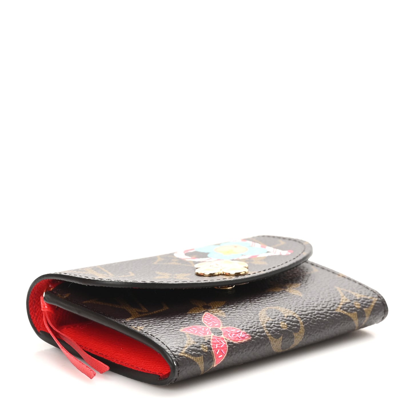 Monogram 2024 Christmas Animation Candy Factory Rosalie Coin Purse Candy Red