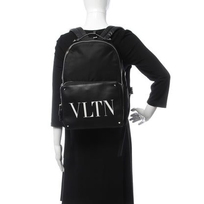Valentino Garavani Nylon VLTN Rockstud Backpack Black 2 of 6