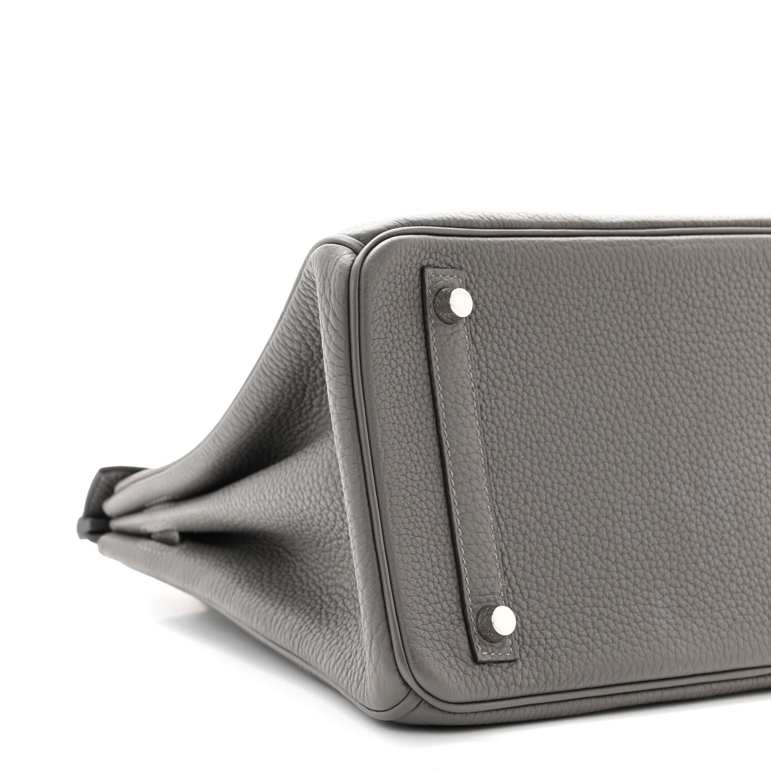 Hermes Togo BIRKIN 30 Gris Meyer 9 of 10