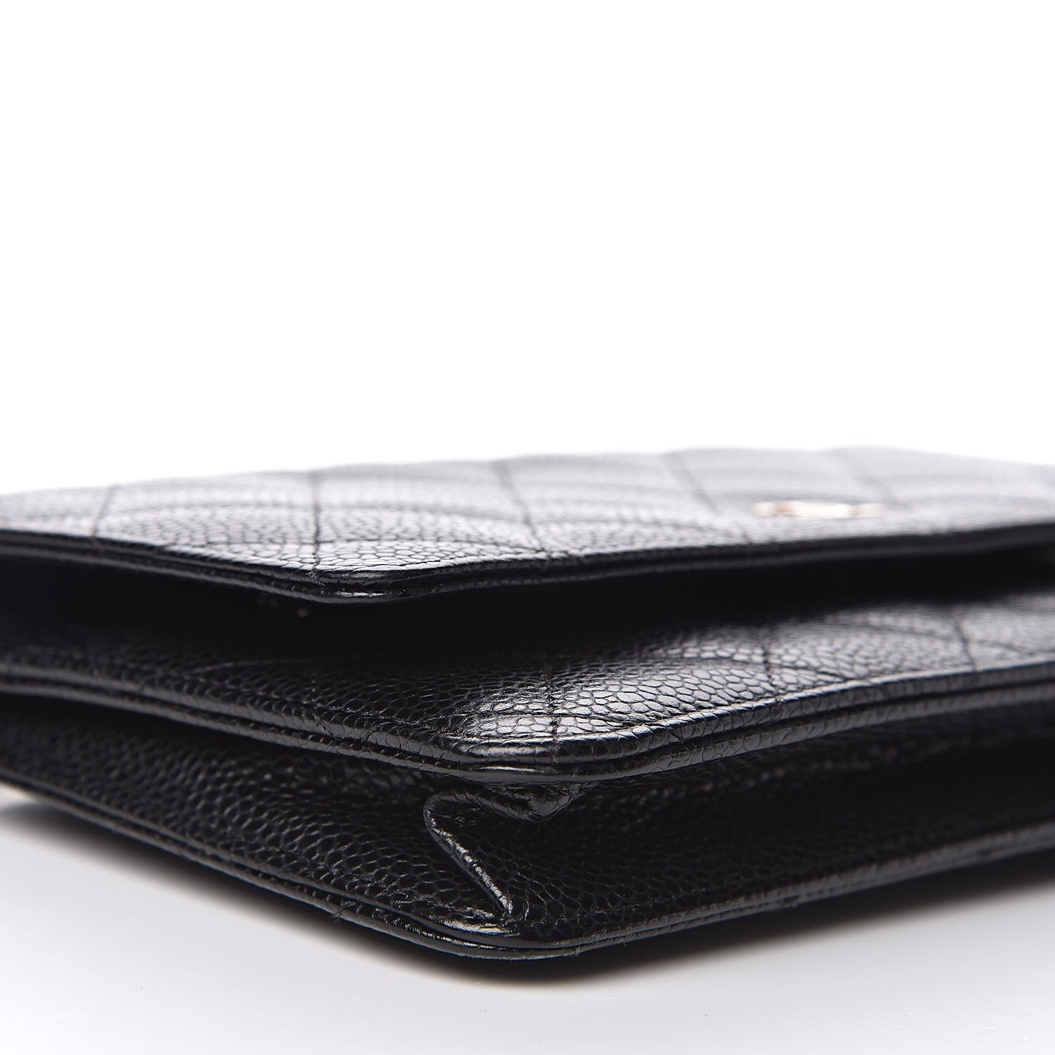 Chanel Caviar Quilted Wallet On Chain WOC Black 9 of 11