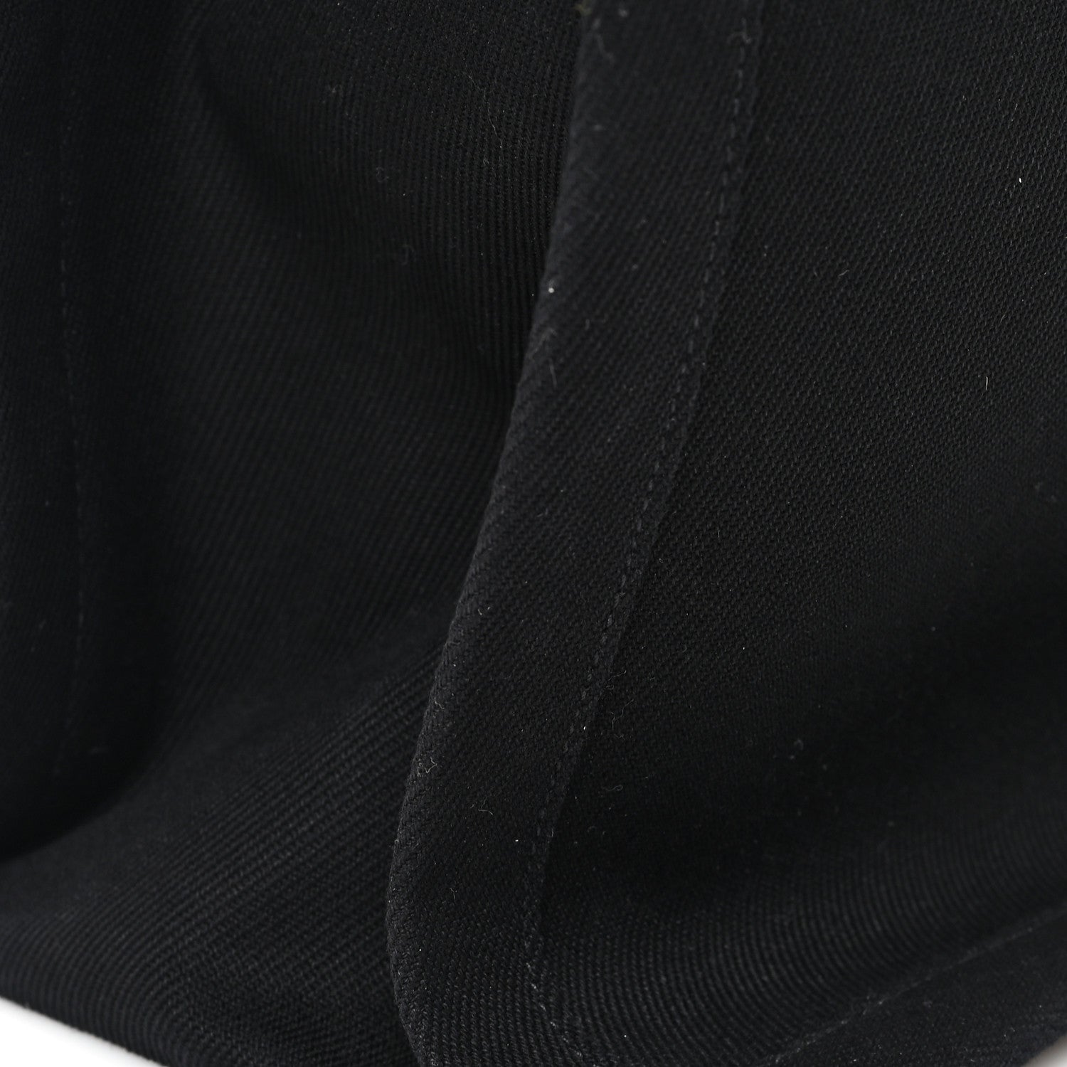 Saint Laurent Linen Calfskin Rive Gauche Tote Black 12 of 13