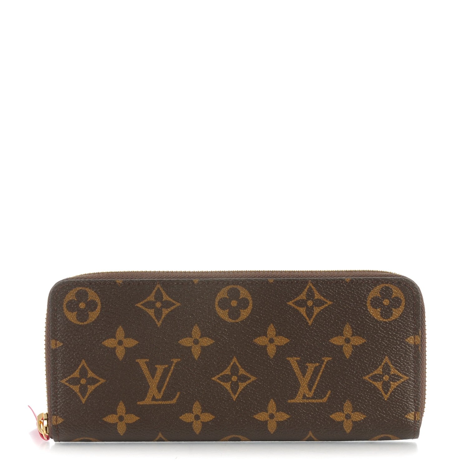 Louis Vuitton Monogram Clemence Wallet Hot Pink 1 of 7