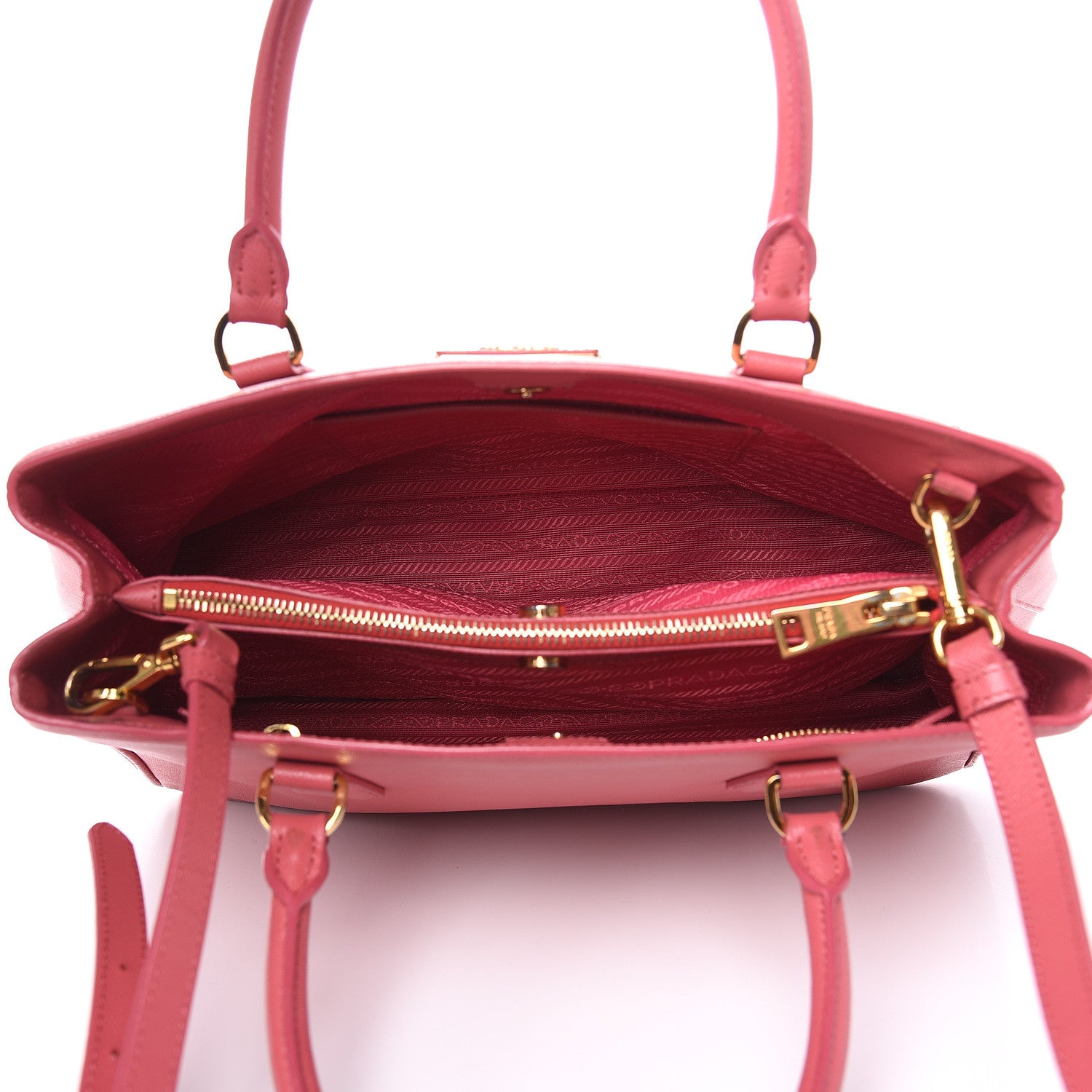 Prada Saffiano Medium Galleria Double Zip Tote Tamaris 5 of 21