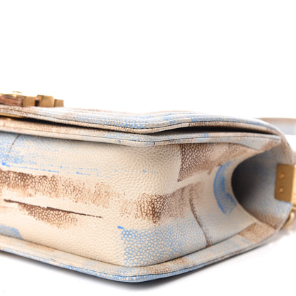 Chanel Painted Caviar Medium Boy In Cuba Flap Multicolor 6 of 10