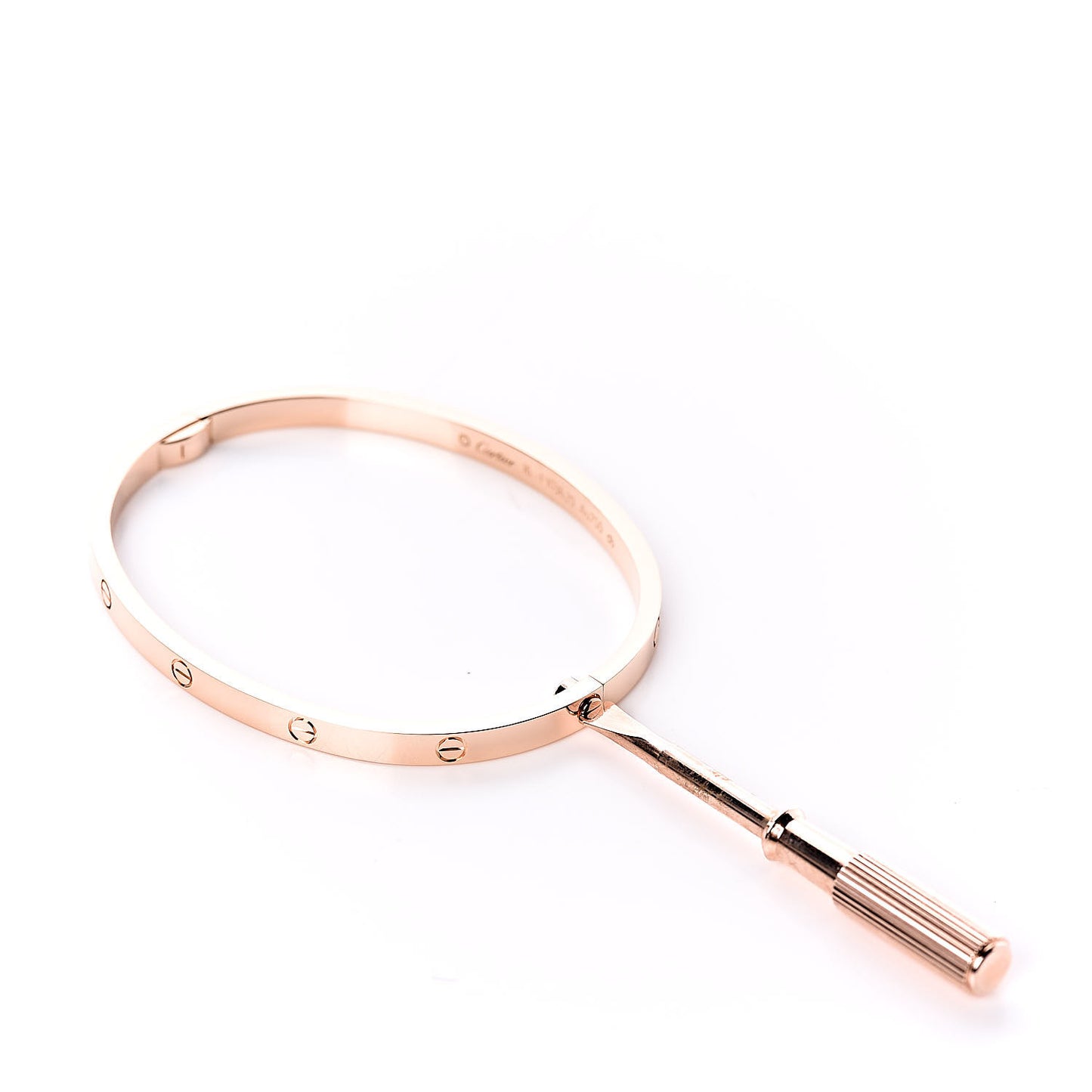 18K Pink Gold Small LOVE Bracelet 16