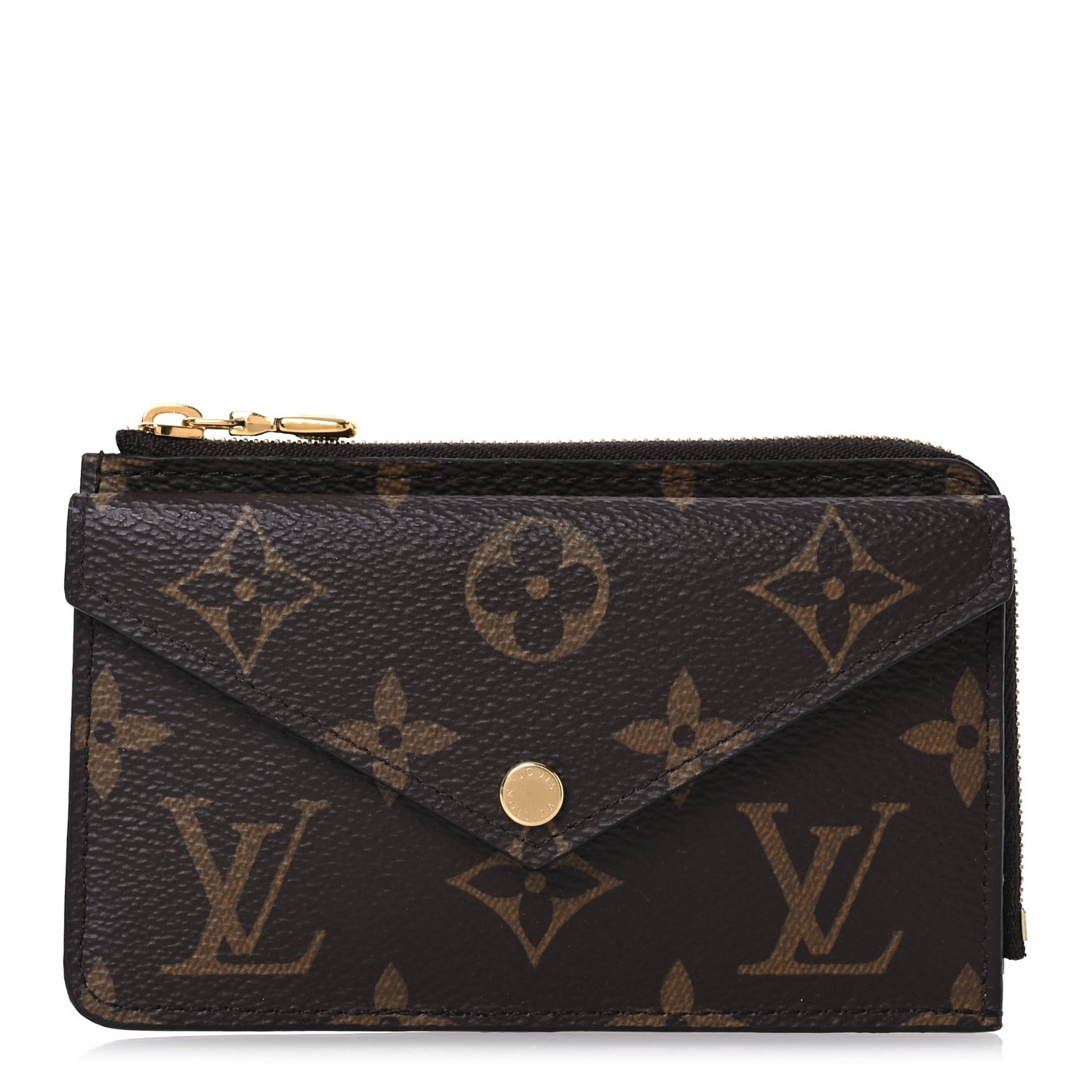 Monogram Recto Verso Card Holder Black