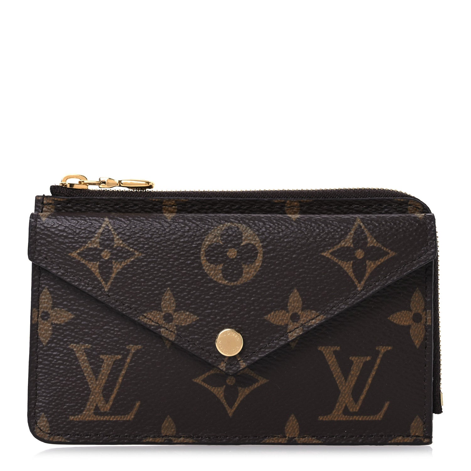 Louis Vuitton Monogram Recto Verso Card Holder Black 1 of 9