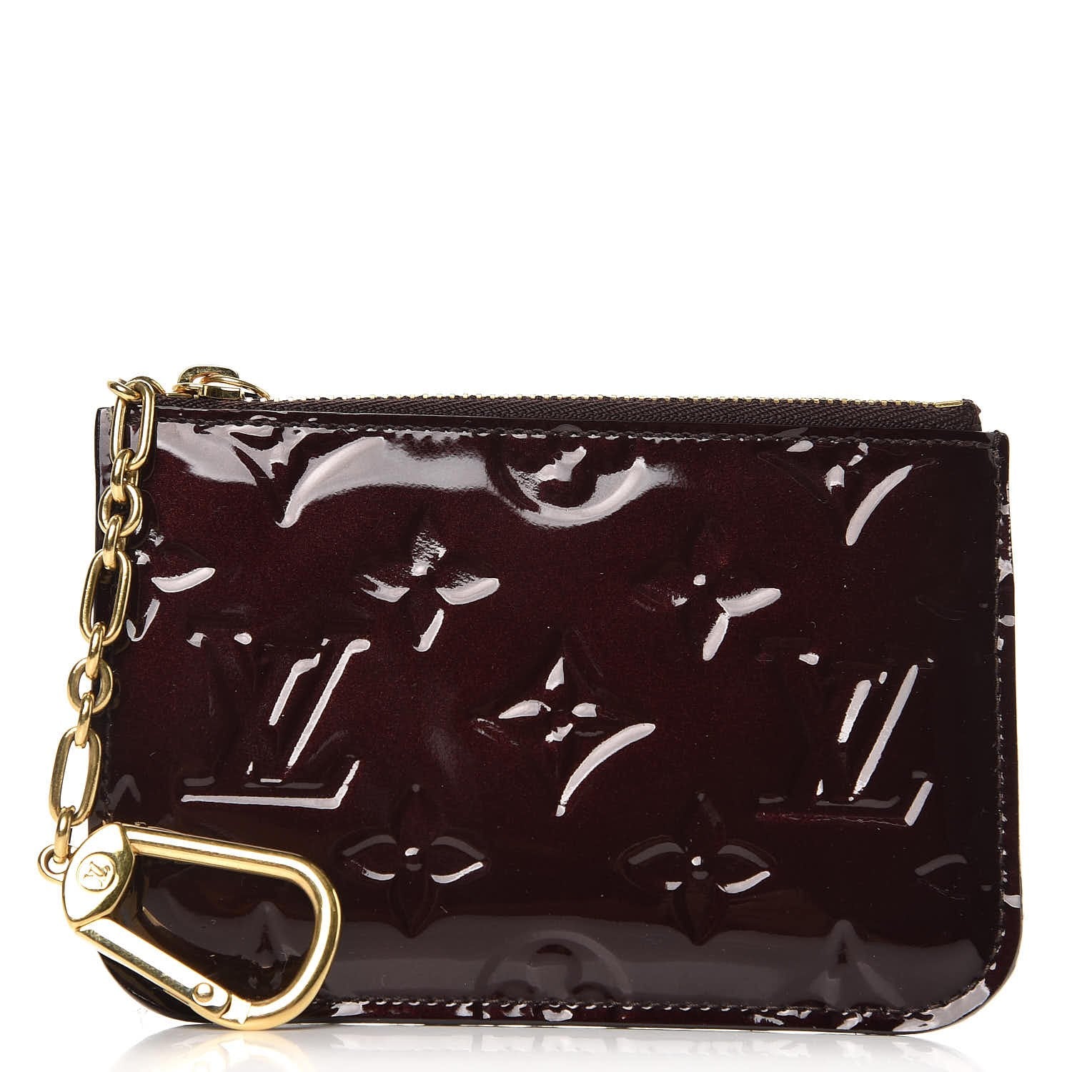 Louis Vuitton Vernis Key Pouch Amarante 1 of 6