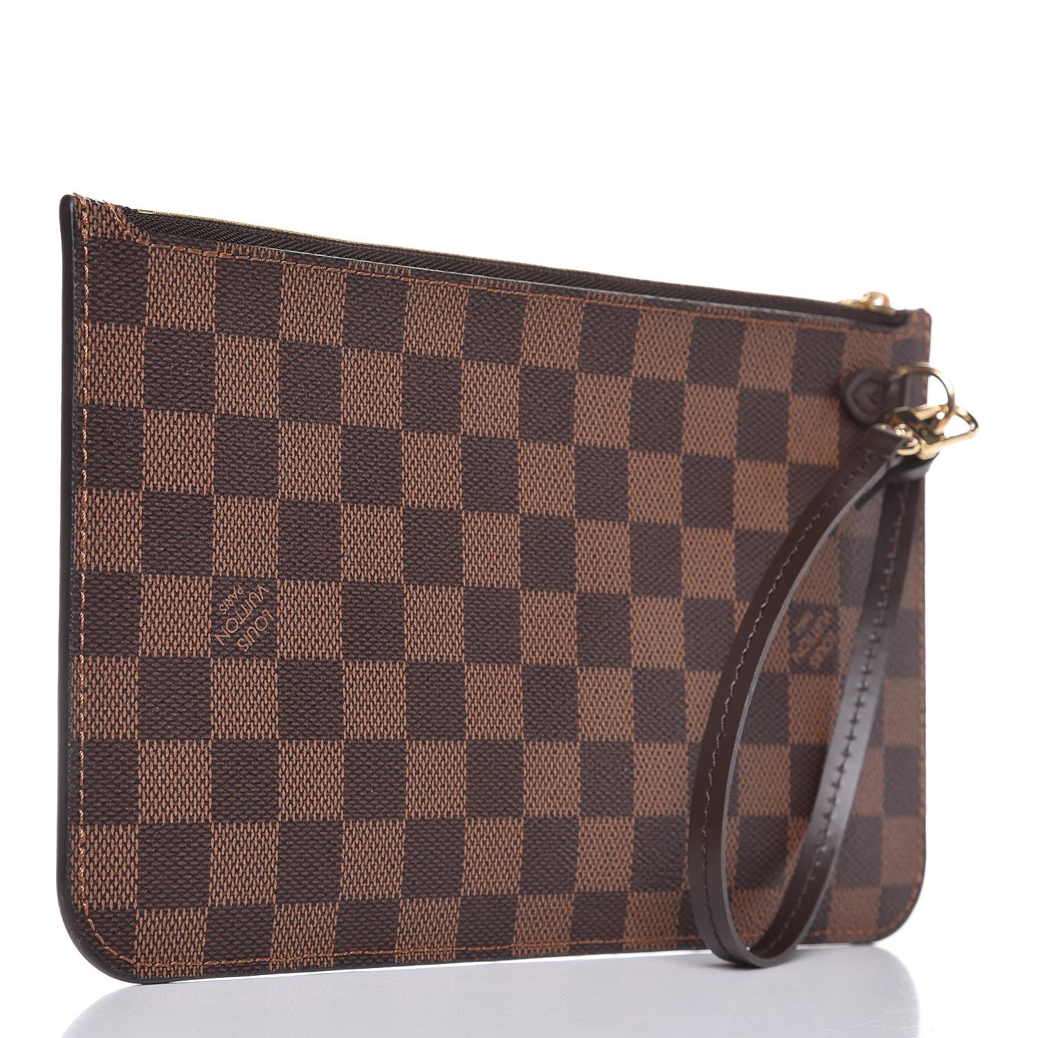Louis Vuitton Damier Ebene Neverfull MM GM Pochette 3 of 7