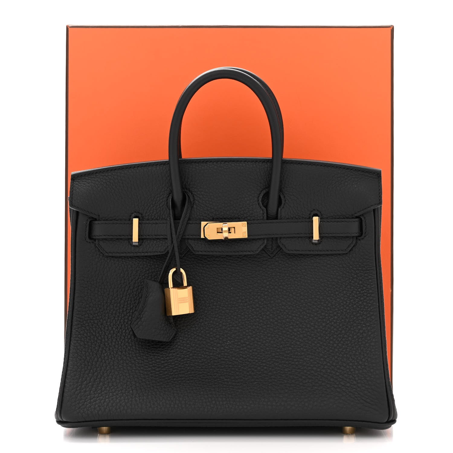 Hermes Togo Birkin 25 Black 11 of 11