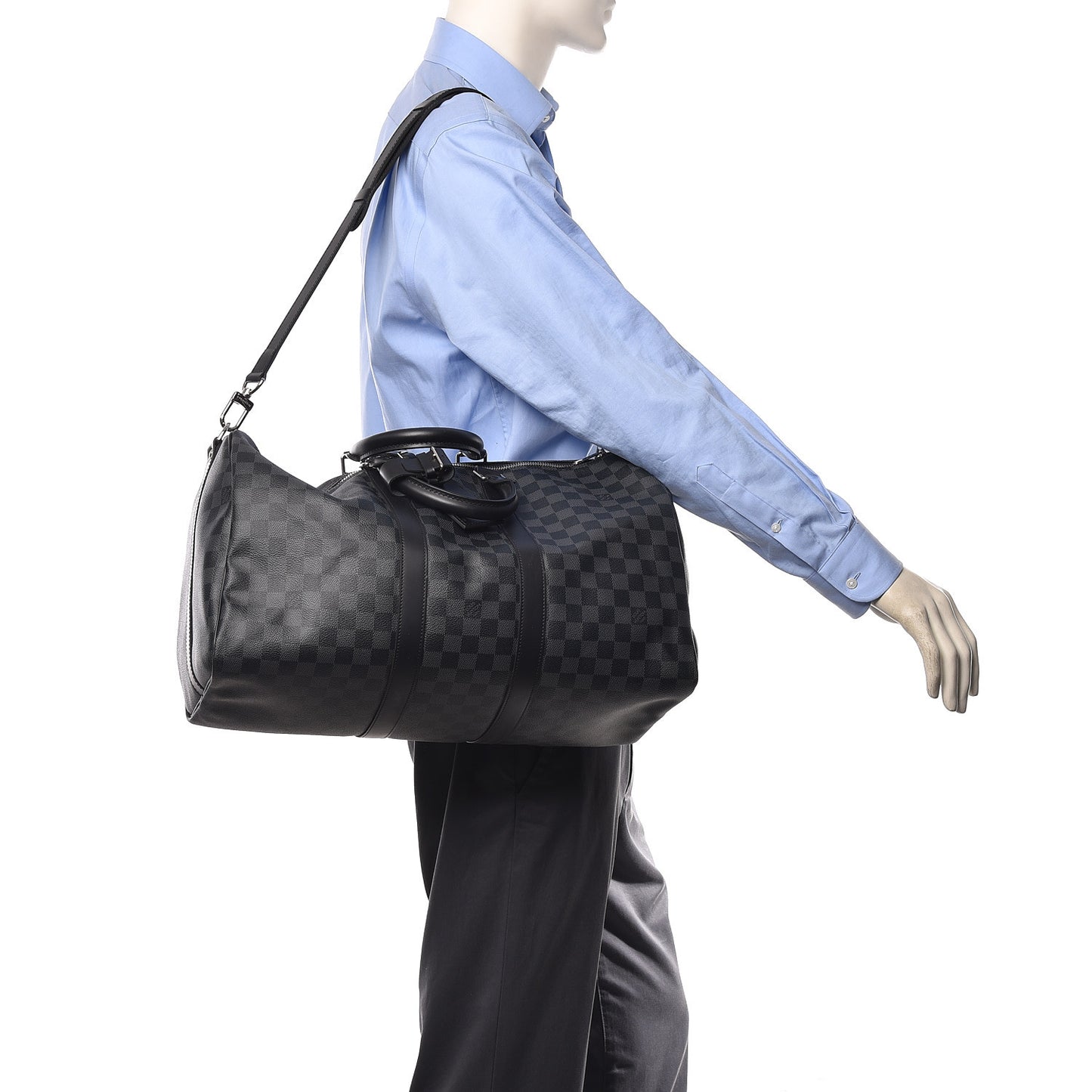 Damier Graphite Keepall Bandouliere 45