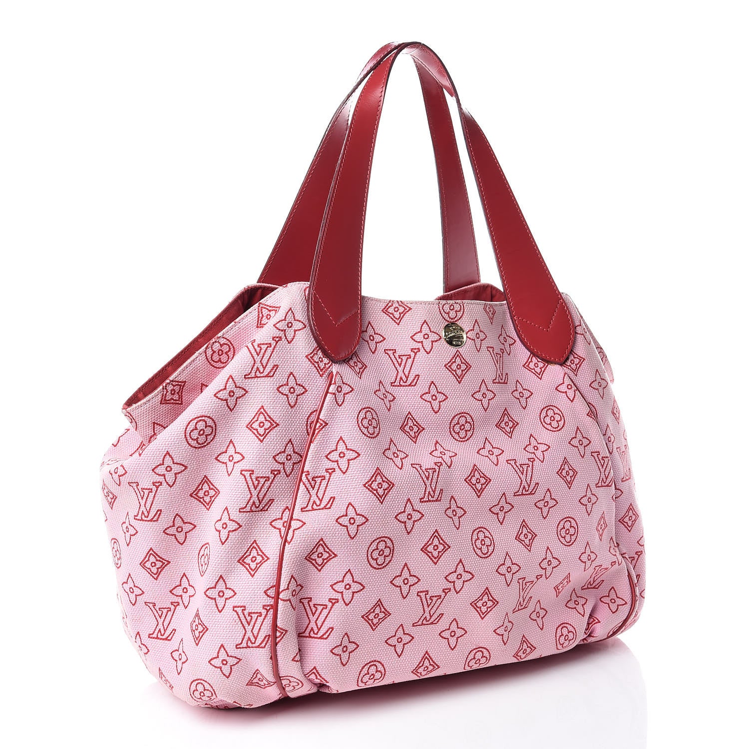 Louis Vuitton Canvas Cabas Ipanema PM Pink 4 of 24