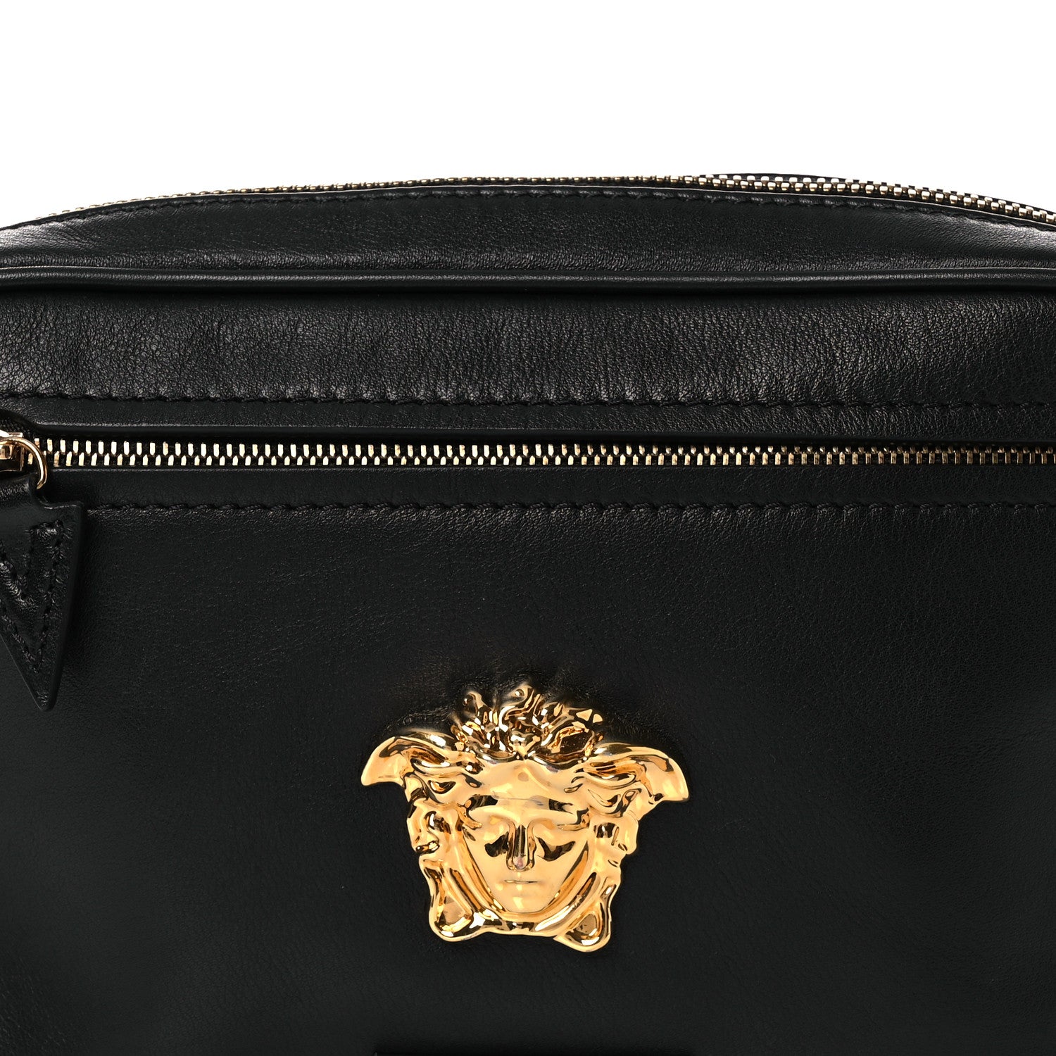 Versace Calfskin La Medusa Belt Bag Black 7 of 9