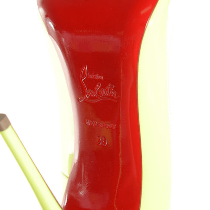 Christian Louboutin Patent So Kate 120 Pumps 39 Neon Yellow 6 of 7