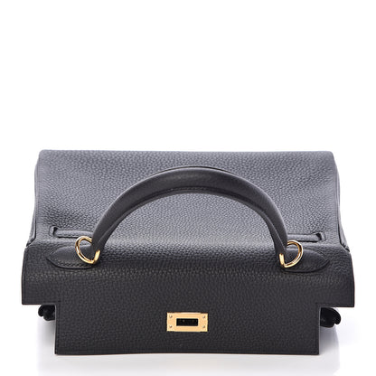 Hermes Togo Kelly Retourne 25 Black 18 of 40