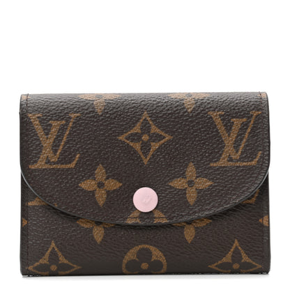 Louis Vuitton Monogram Rosalie Coin Purse Rose Ballerine 1 of 8