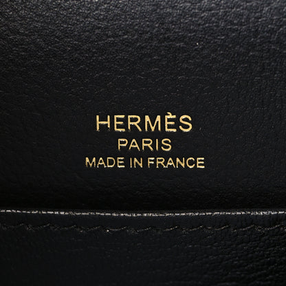 Hermes Evergrain Mini Sac Roulis Black 6 of 11