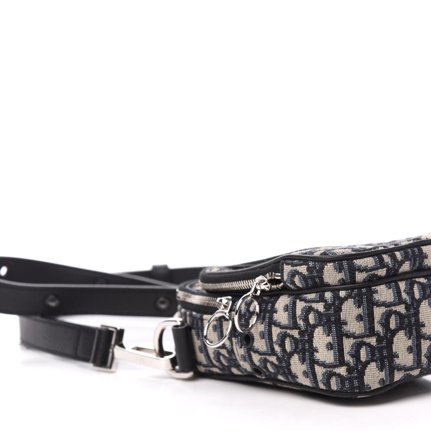 Oblique Crossbody Bag Blue