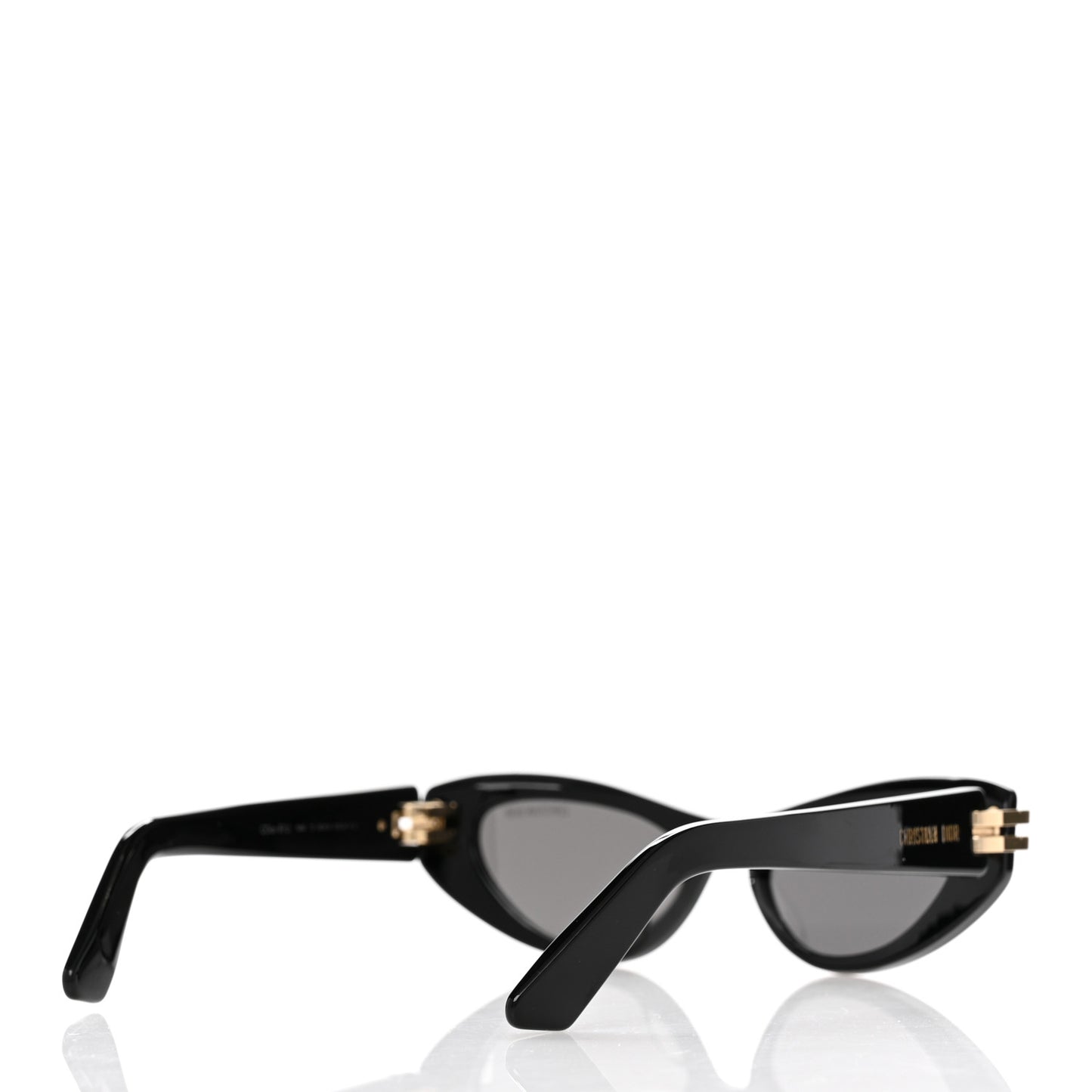 Acetate CDior B1U Cat Eye Sunglasses Black