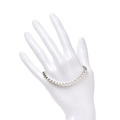 Tiffany Sterling Silver 4mm Venetian Link Bracelet 2 of 4