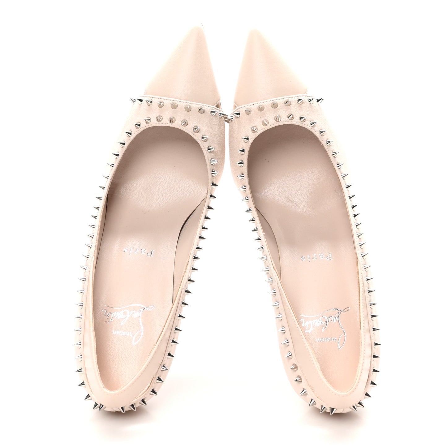 Veau Velours Duvette 100 Pumps 37 Leche