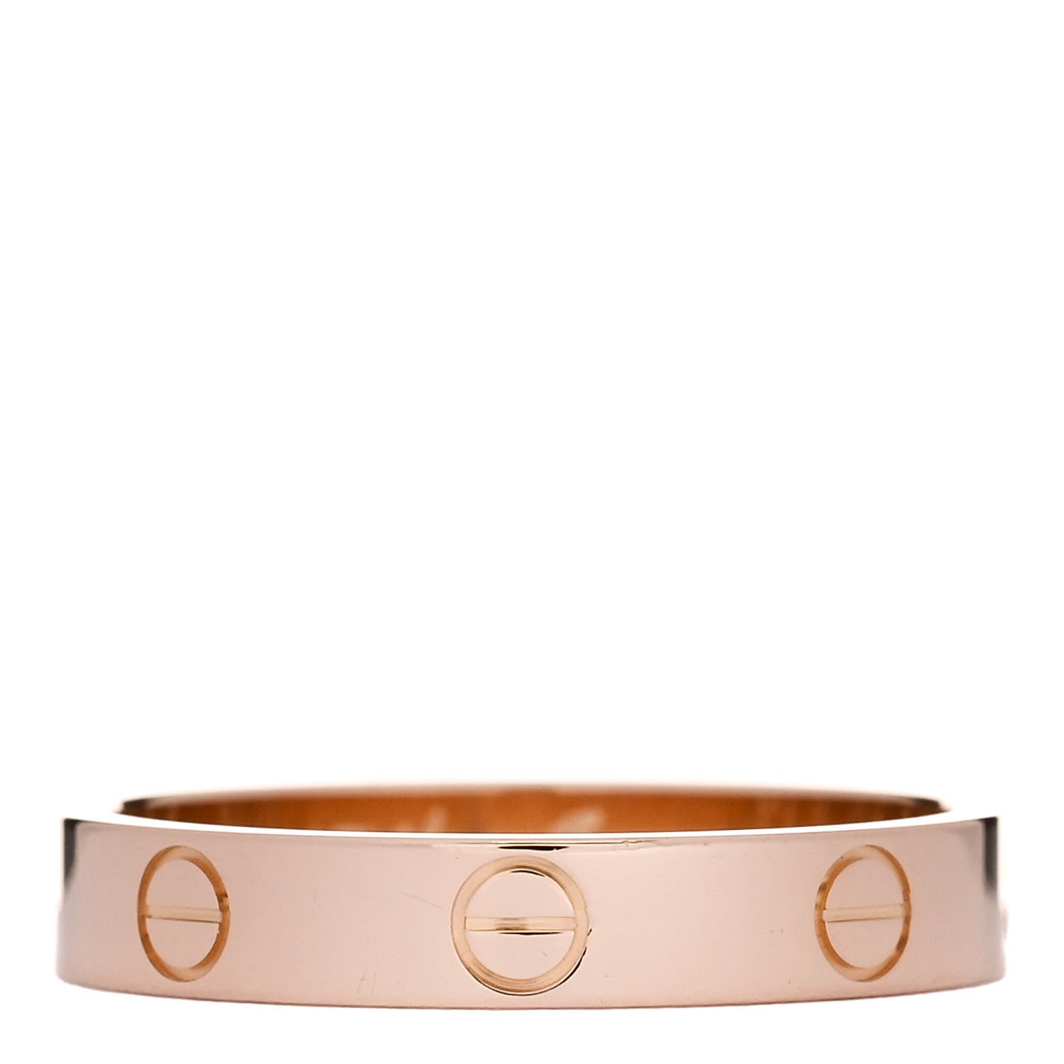 Cartier 18K Pink Gold 3.5mm LOVE Wedding Band Ring 57 8 3 of 6