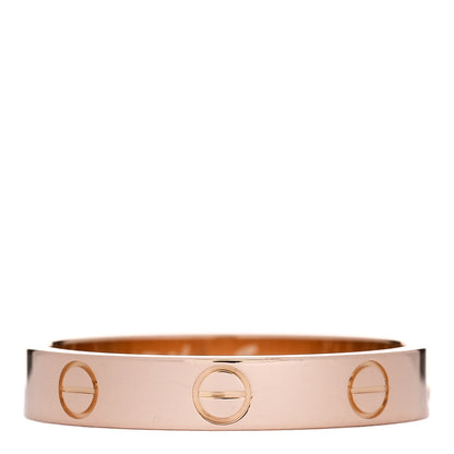 Cartier 18K Pink Gold 3.5mm LOVE Wedding Band Ring 57 8 3 of 6
