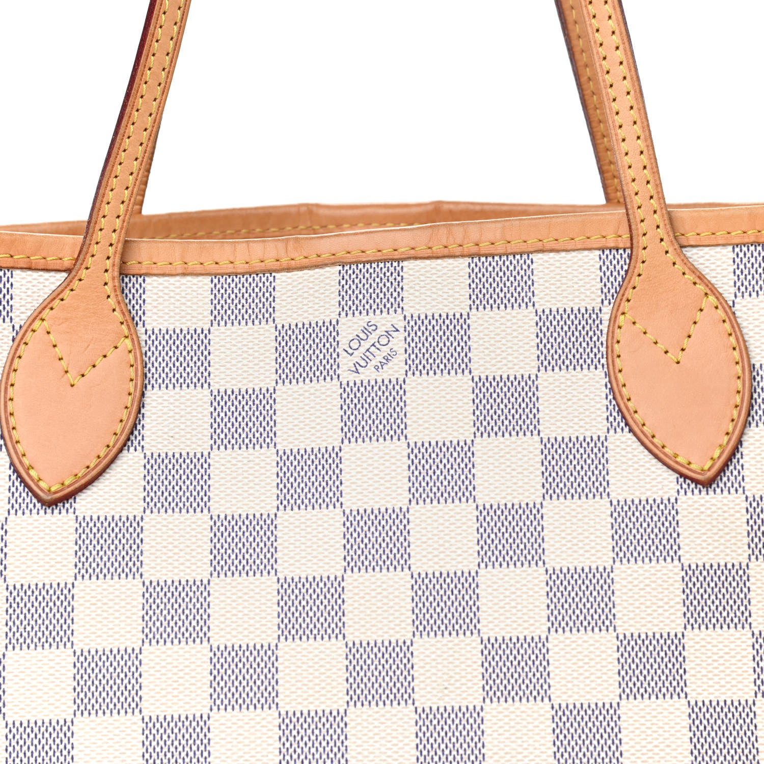 Louis Vuitton Damier Azur Neverfull PM 7 of 14