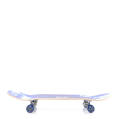 Louis Vuitton Monogram Bandana Maple Wood Skateboard Blue 3 of 8