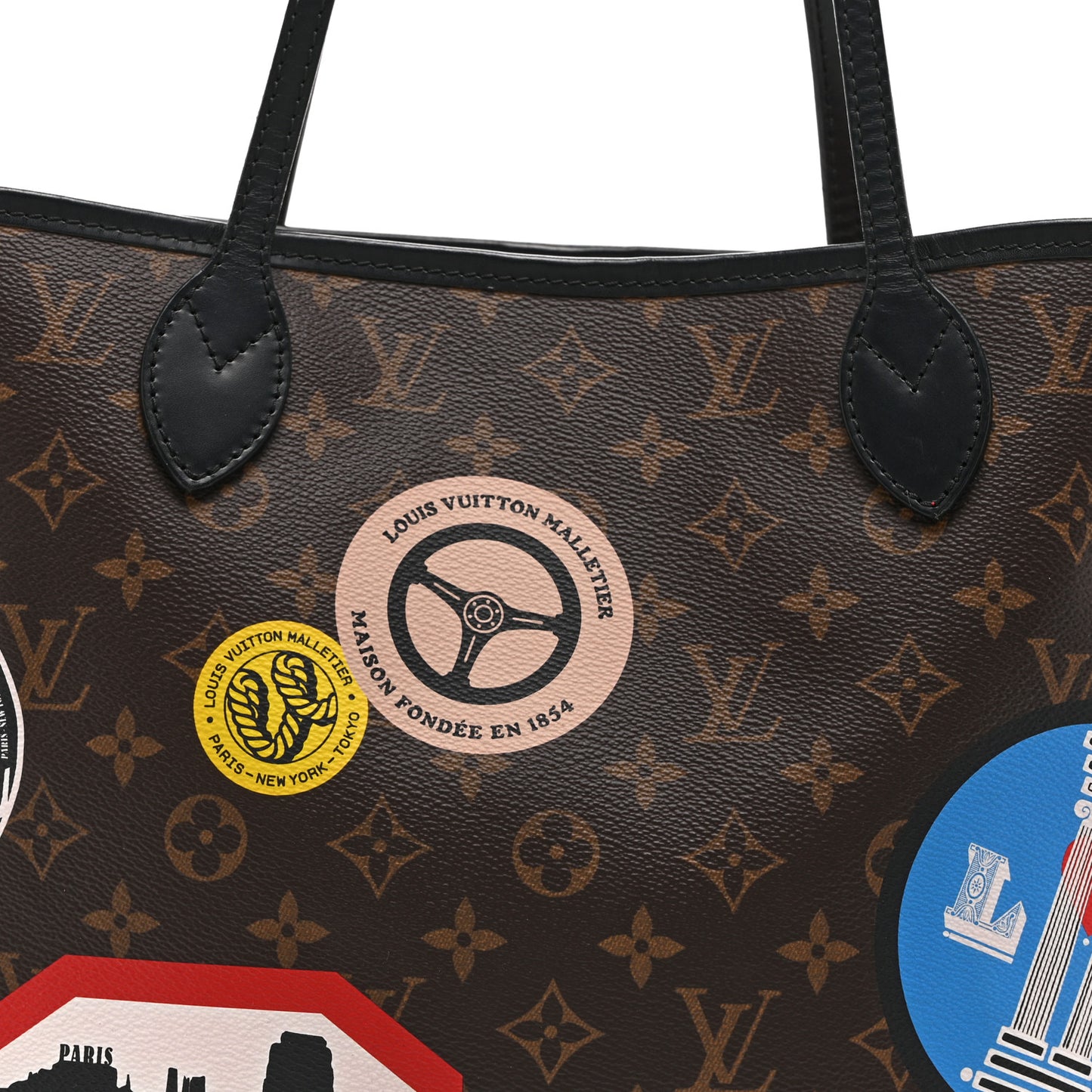 Monogram My LV World Tour Neverfull MM