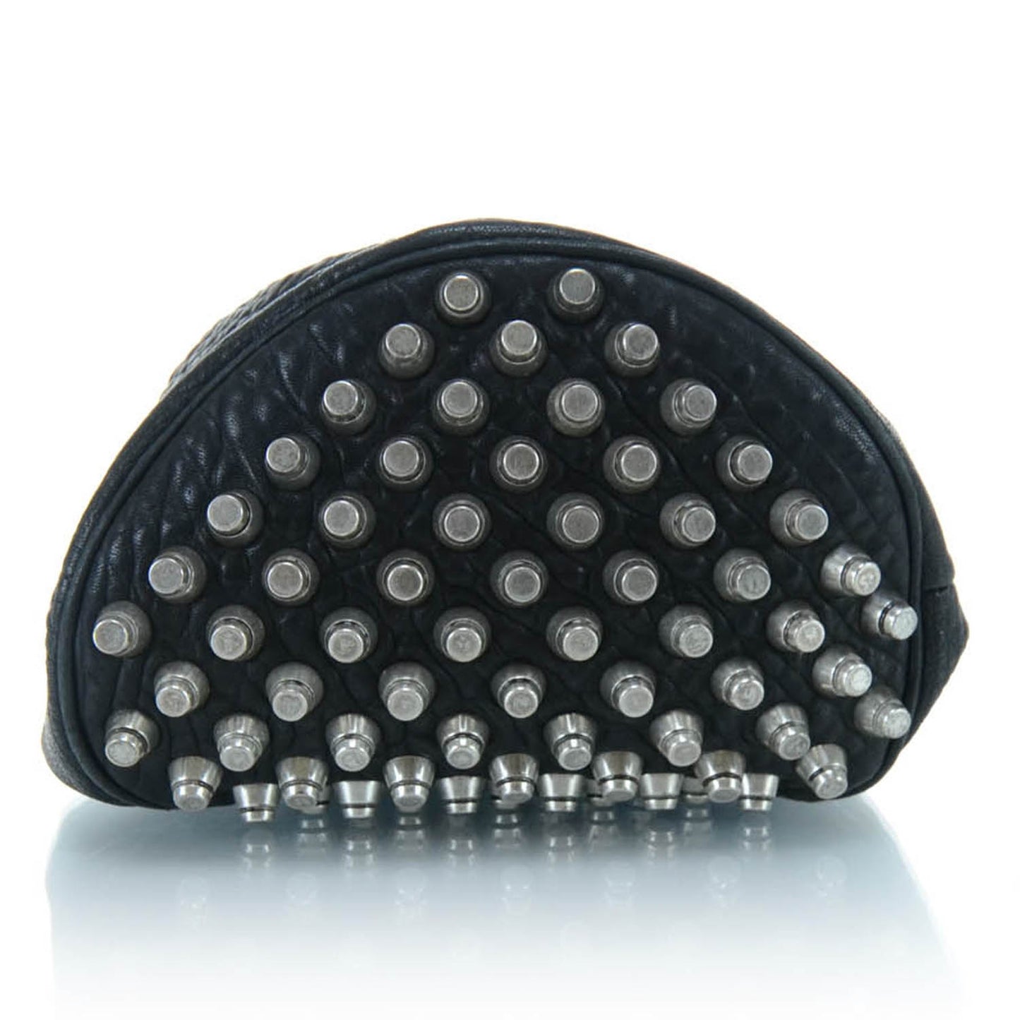 Leather Diego Bucket Bag Black