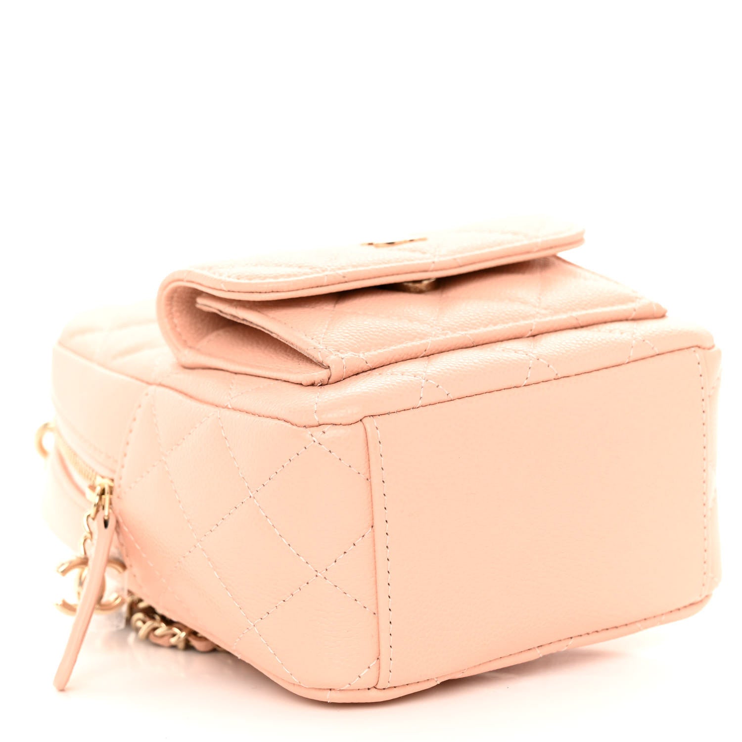 Chanel Caviar Quilted CC Mini Classic Backpack Light Pink 8 of 10
