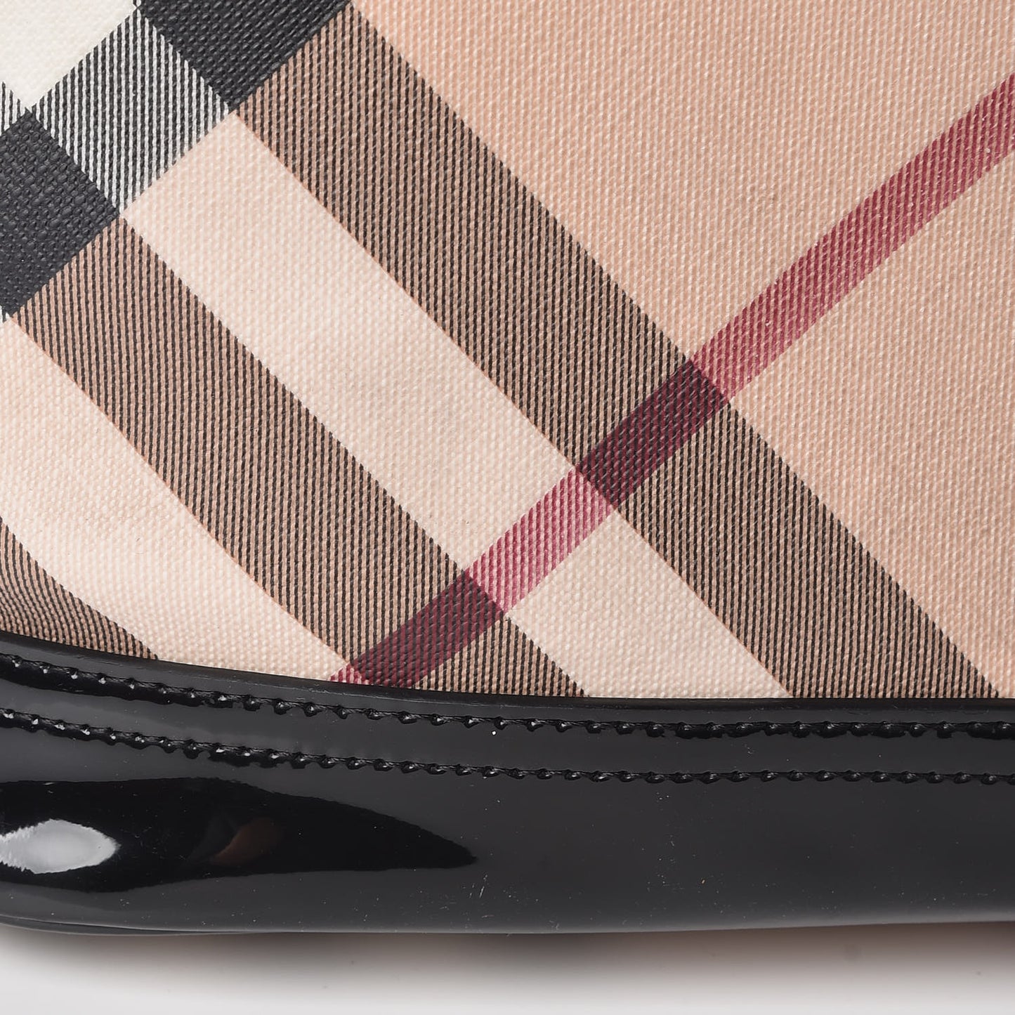 Nova Check Medium Tote Black