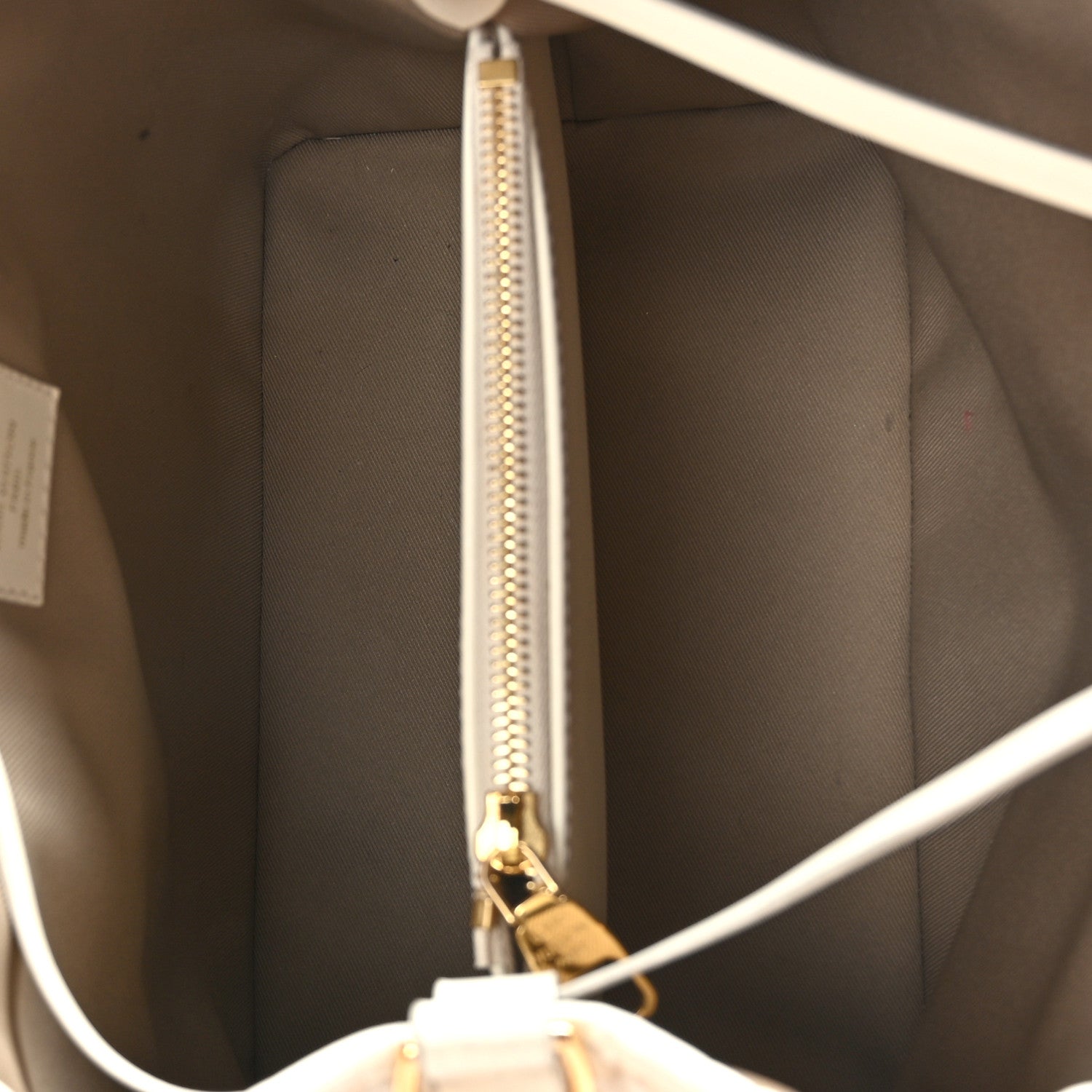 Louis Vuitton Cotton Monogram Embroidered Neonoe MM Beige White 5 of 12
