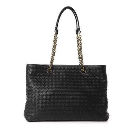 Bottega Veneta Nappa Intrecciato Medium Tote Black 1 of 11