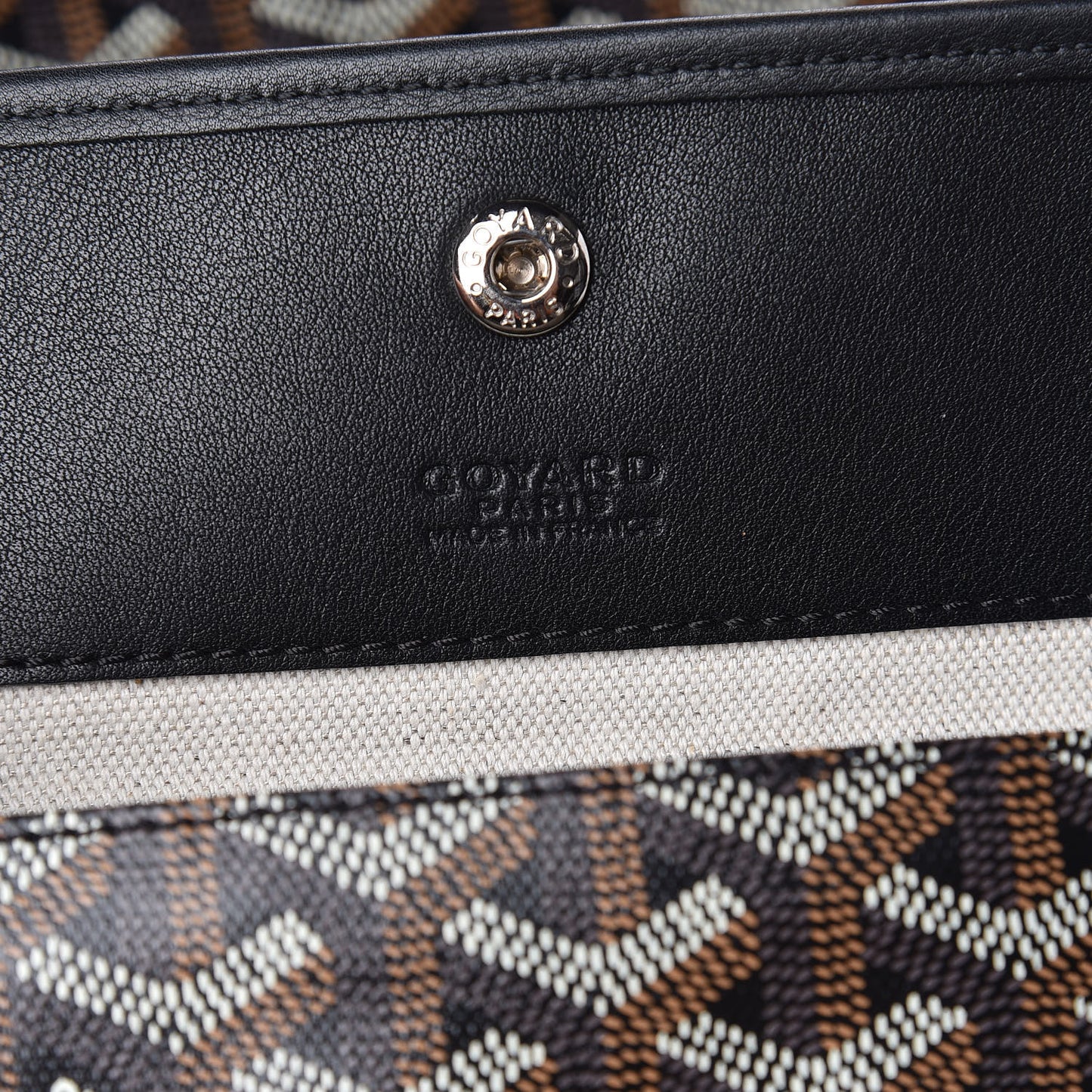 Goyardine Saint Louis PM Black