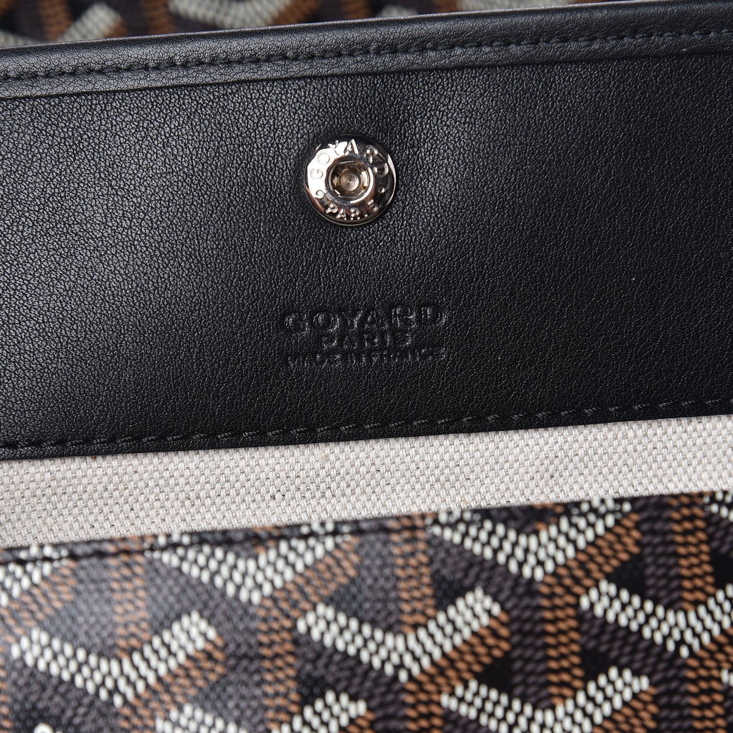Goyard Goyardine Saint Louis PM Black 7 of 12