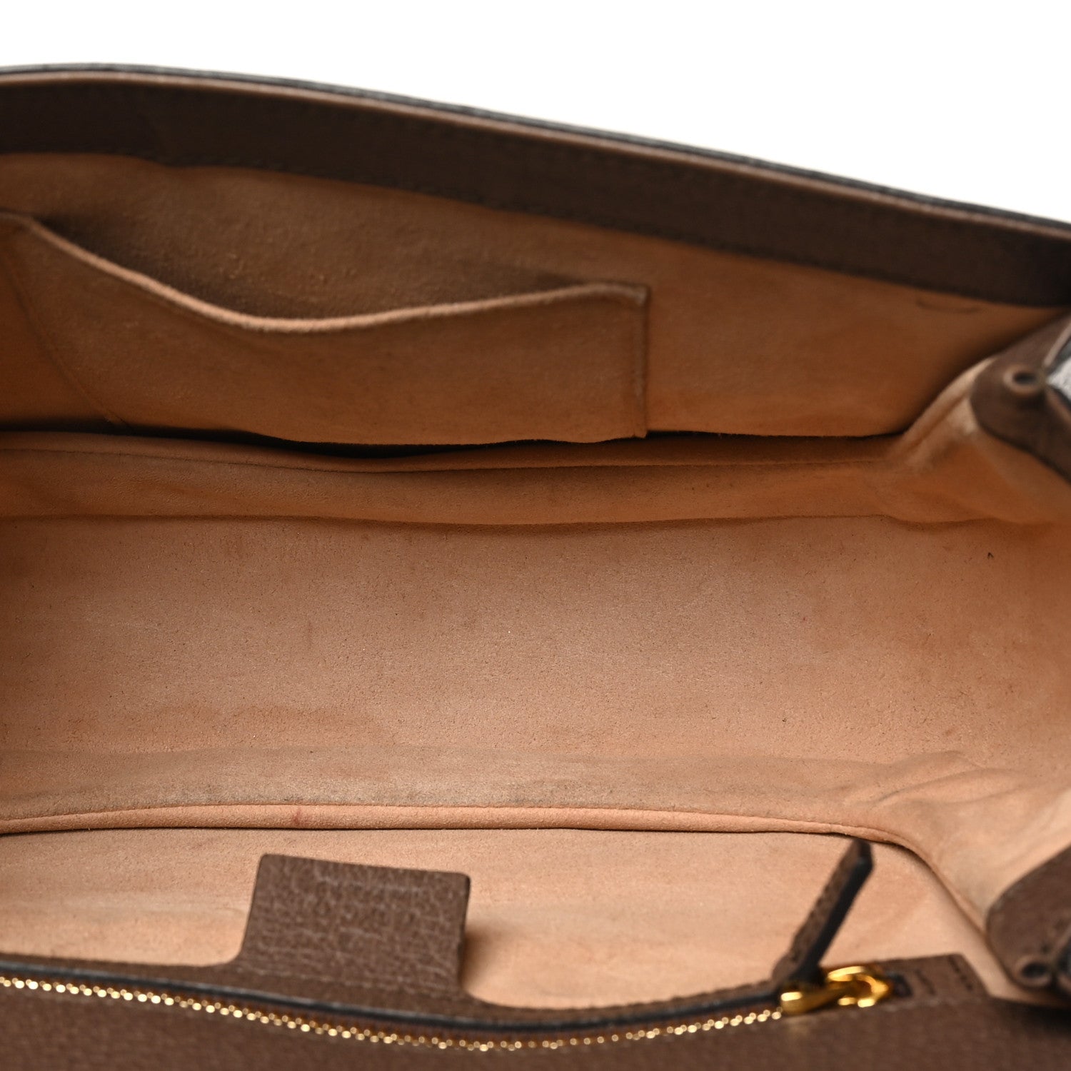 Gucci GG Supreme Monogram Web Small Ophidia Flap Messenger Bag Brown 5 of 10