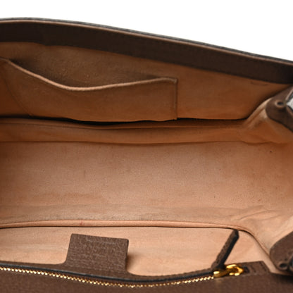 Gucci GG Supreme Monogram Web Small Ophidia Flap Messenger Bag Brown 5 of 10