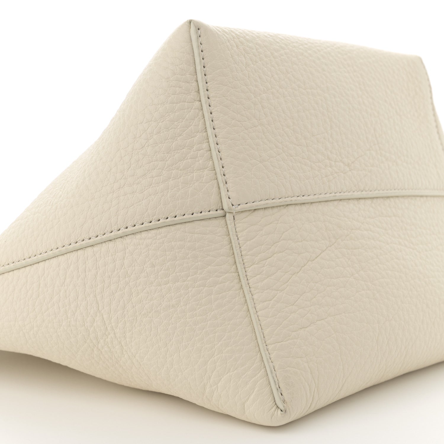 The Row Grained Calfskin Medium N/S Park Tote Ivory 9 of 10