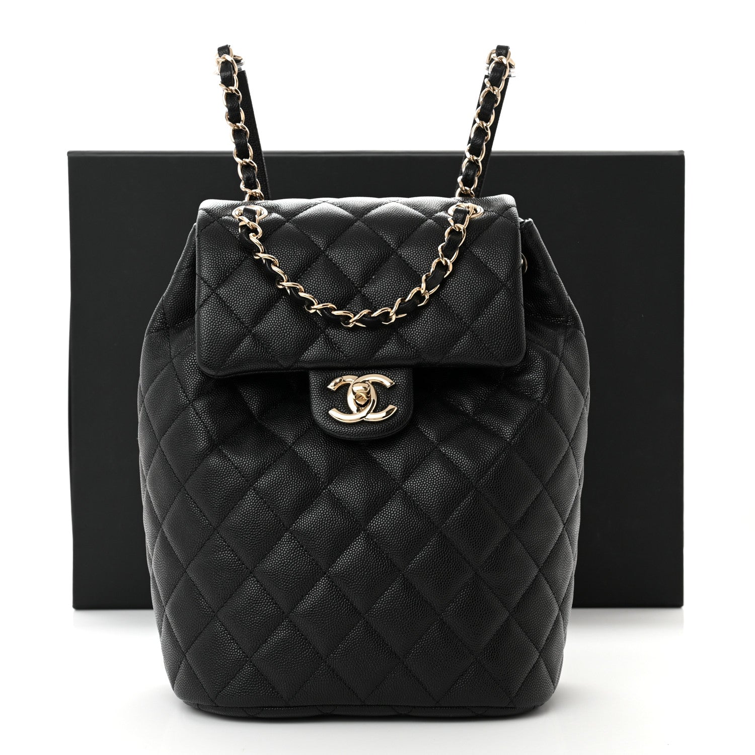 Chanel Caviar Quilted Urban Spirit Backpack Black 11 of 11