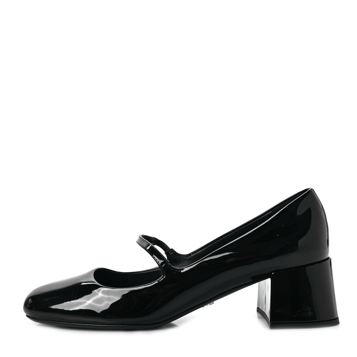 Prada Patent Mary Jane 45mm Pumps 39.5 Black 1 of 8