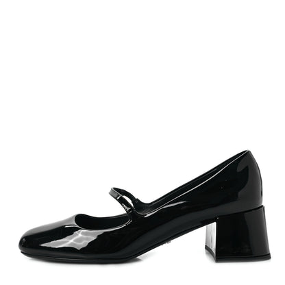 Prada Patent Mary Jane 45mm Pumps 39.5 Black 1 of 8