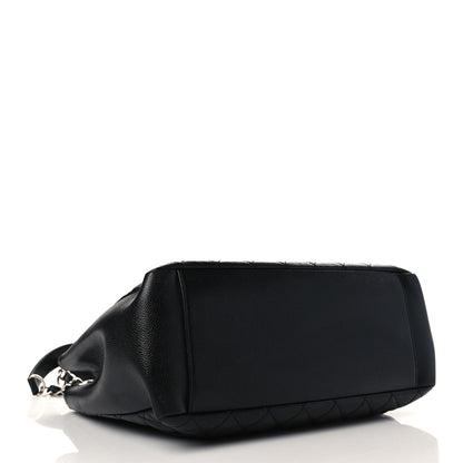 Chanel Caviar Quilted Grand Shopping Tote GST Black 4 of 11