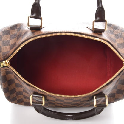 Louis Vuitton Damier Ebene Speedy Bandouliere 30 5 of 8