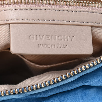 Givenchy Tumbled Sheepskin Medium Pandora Light Blue 8 of 9