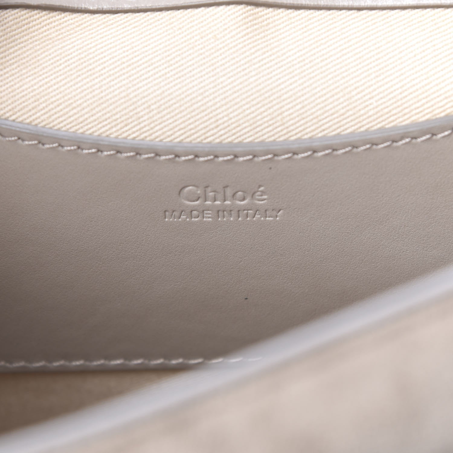 Chloe Calfskin Large Tess Bag Motty Grey 5 of 9