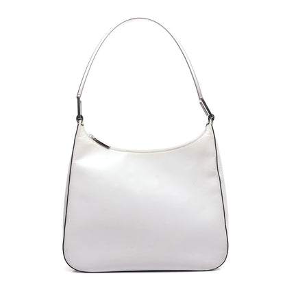 Prada Spazzolato Top Handle White 1 of 12